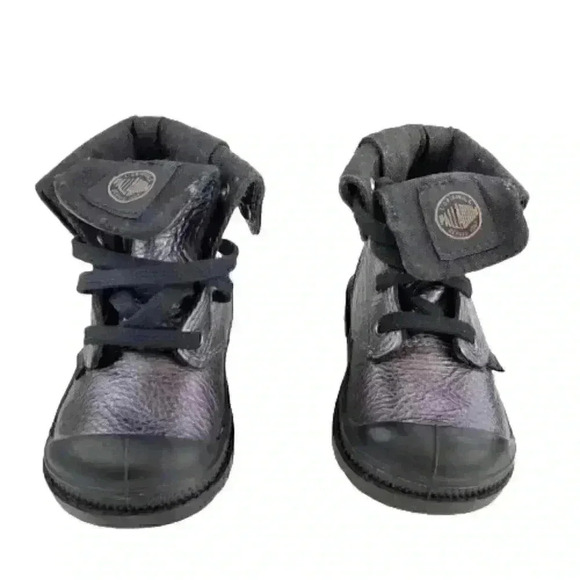 Palladium Baggy Ml Zip Hiking Boots Boy's Toddler Size 4 - Picture 9 of 9